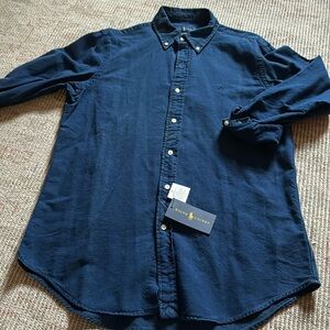 Ralph Lauren Men’s Medium Indigo Oxford NWT